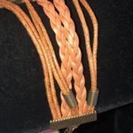 Sunflower You Are My Sunshine Butterfly Charm Bracelet Brown Photo 2