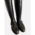 Givenchy  Black Rubber Eva Chain Boots Size 8.5 Photo 2