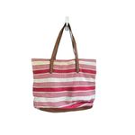 Bueno  handbag red striped shoulder bag Photo 2