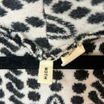 Anthropologie Moth Black and White Long sleeveless Cardigan size XS/S Photo 3