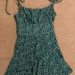 Green Flower Romper Photo 0