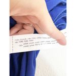 ZARA  Floral Detail Cut Out Mini Dress Size Medium Cobalt Blue 8113/636 Photo 5