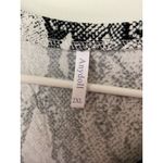 Anydoll Snake Print V Neck Tunic Top Women's 2XL Work Career Animal Daily Shirt Black Size XXL Photo 3