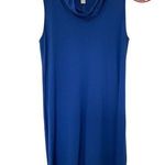 cj banks Blue Cowl Neck Sleeveless Dress Plus Size 1X NWT | 45-3 Photo 1