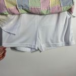 EP Pro Skort Skirt Women 12 Patchwork Tennis Golf Pickleball Zip Seersucker Prep Pink Photo 5