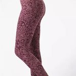 Athleta  Salutation Stash Pocket II Printed 7/8 Tight Womens Pink Cheetah Legging Photo 2