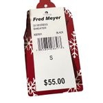 33 Degrees Ugly Christmas Cardigan Sweater Womens Small Holiday Party Black Photo 5