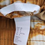 H&M Pull-on Mustard Gold Boho Wide Leg Pants Size 8 Casual Yellow Pants Photo 5