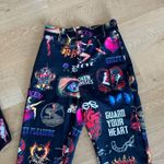 Broken Promises  - Guilty Pleasure Skate Pant and Button Up Shirt in Black and Mu Photo 1