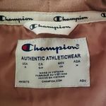 Champion  Pink Beige Velour Puffer Jacket - S Photo 4
