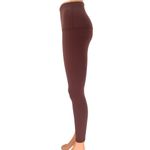 CRZ Yoga  Brown High Rise Pull On Stretch Comfy Athletic Workout Leggings Size XS Photo 1