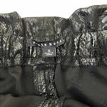 Haute Monde  Black Faux‎ Snakeskin Mini Skirt Photo 1