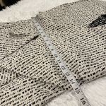 Natori Josie  Raindrops Tie Front Sheath Dress in Black White Size 2 Photo 4