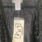 Vintage Black Beaded Sleeveless Vest Brand New Size M Size M Photo 2