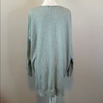 Dreamers  Lightweight VNeck Tunic Sweater Green Size M/L Photo 3