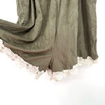 Altar'd State NWT  size Medium sleeveless romper lace lined‎ olive green soft Photo 2