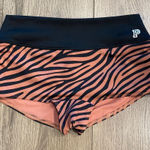 PINK - Victoria's Secret PINK by VS Gym To Swim Side Tie Zebra Print Shorts Size XS‎ Photo 0