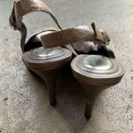 Alfani I Alexis Pewter peep-toe sling back pumps Photo 2