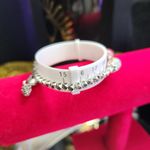 Anthropologie New Glass Bead Orange Blue Bracelet (Unbranded) Photo 5