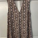 Karlie Snake Print Sleeveless Tunic Photo 0