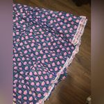 Saylor  BLOCK PRINT DRESS maxi cutout tie back puff sleeve party fall $389 S Photo 9