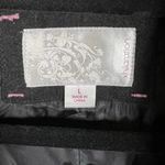 Xhilaration XHILIRATION Black Wool Blend Pea Coat Women’s Size Large Outerwear Winter NWT Photo 6