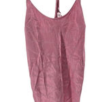 Victoria's Secret  Cami Top Pink Floral Print‎ Spaghetti Strap Sleep XL/XG Photo 0