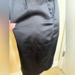 Pompous Girly Black Strapless Satin Retro Style Cocktail Dress Size 5 Photo 13