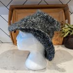 Wooden Ships  wool mohair wire rimmed winter hat witchy bohemian quirky Photo 2