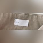 Gap  high rise lace up wide leg khaki ankle pants, side zip; size 2P Photo 5