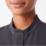 FIGS  Rafaela Cargo Wide Leg Jumpsuit in Charcoal size Petite Small Photo 3