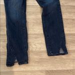 Loft  sz 6 Women's Dark Blue curvy Skinny slit ankle Jeans Photo 1