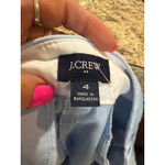 Women's J.Crew Light Blue Chino Shorts Size 4 Photo 9
