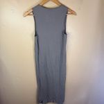 Frank & Eileen Frank‎ & Eileen Easy Side Slit Tank Dress Light Grey Size Small Classic Travel Photo 5