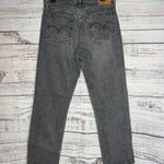 Levi's Levi’s Wedgie Straight Jeans Women’s Size 29 Gray High Rise Slim Straight Leg Photo 3