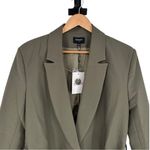 Bardot  Belted Blazer in Khaki Green size Medium NWT Long Sleeves Belted Olive Photo 4