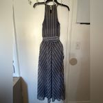 Tommy Bahama  Blue and White Striped Dress Photo 4