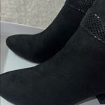 Karen Scott Karen Scott Black Heeled Boots with Sleek Silhouette Photo 2