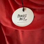 Princess Polly Fig Ruffle Mini Dress Red Curve Size 18 NWT Photo 5