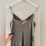 ALLSAINTS Hayes Maxi Dress in Oil Green M Photo 8