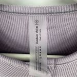 Outdoor Voices  Cozy Rib Cropped‎ Cardigan Earl Grey Lavender New XS Photo 4