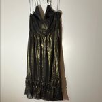 Elegant Black and Gold Dress‎ size 12 Photo 3