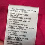 Urban Outfitters Hot Pink Riley Smocked Waist Floral Print Mini Dress Medium Photo 11