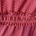 NWT Ella Moon Dusty Rose Swiss Dot Overlay Dress Size XL Pink Photo 4