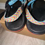 Chacos CHACO Vibram Women's Size 8 Black Sandals‎ Strappy Toe Loop Outdoor Shoes Photo 6