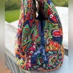 Vera Bradley  Orange Blue Green Venetian Shoulder Bag Photo 10
