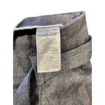 Banana Republic  Paperbag Waist Linen Blend Trousers Blue Size 4 Quiet Luxury Photo 3
