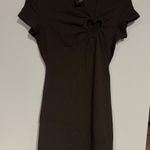 SKIMS  Valentine’s Day Heart Mini Dress Onyx Large Photo 3