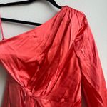 Cinq à Sept NWT Cinq A Sept Stace 100% Silk Elegant One Shoulder Twist Wedding Party Size XS Photo 4