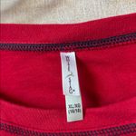 White Stag  Red Crew Neck Top XL Photo 2